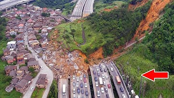 10 vụ Sạt Lở Đất Đáng Sợ nhất thế giới được Camera quay lại