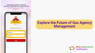 Gas Agency Management Software