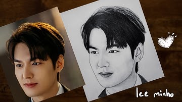 How to draw Lee Min ho step by step | Drawing Tutorial | YouCanDraw