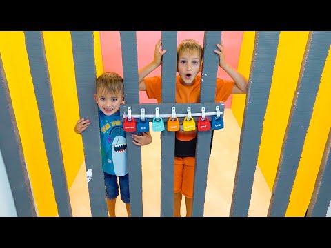 تحدي غرفة الهروب مع فلاد ونيكي