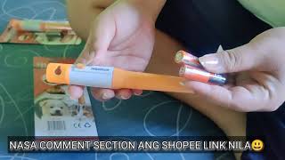 Pet Pedicure nabili ko sa shopee