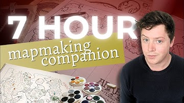 Drawing a Full Fantasy Map (in Real Time!) | Livestream with Ryan