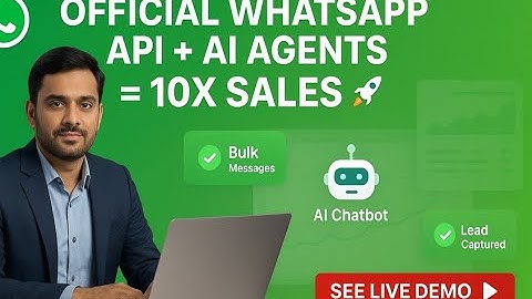 Send Bulk Messages with Official WhatsApp API + AI = 10X Faster Sales | SyncWABA Demo