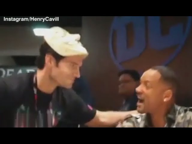 Watch Henry Cavill Prank Will Smith At Comic-Con - Yahoo Movies UK