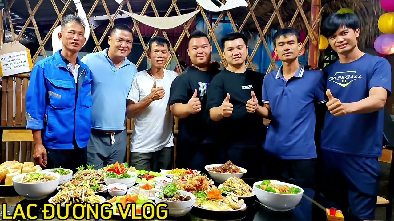 CÁCH CHẾ BIẾN MỘT SỐ MÓN NGON TRONG MÂM CỖ VỚI HỌC VIÊN KHOÁ 8 | LẠC ĐƯỜNG VLOG