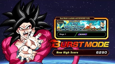 HOW TO GET 6000 BURST MODE SCORE USING POWER BEYOND SUPER SAIYAN: SSB GOKU & VEGETA EVENT GUIDE