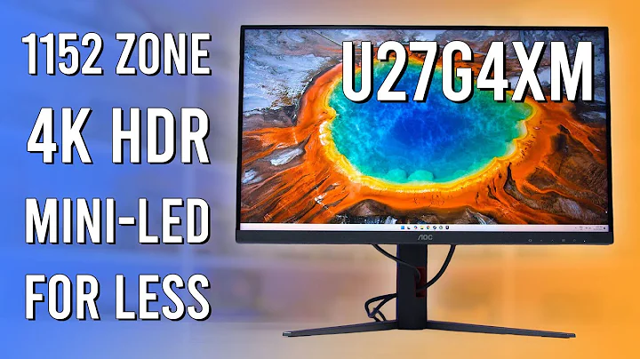 Best Value 4K Mini-LED for Gaming? - AOC U27G4XM Review