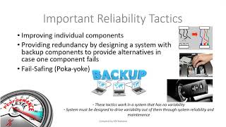 Chapter 17   Maintenance & Reliability   Part 1 Introduction