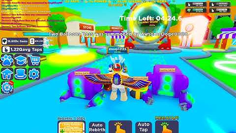 Infinite Secret Chests! Tapping Sim Massive Glitch. (Roblox)