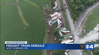 No injuries reported after massive train derailment in Montgomery County