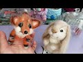 DIY Валяние  игрушки Лиса БиБаБо.Подложка своими руками. Shape Toy Fox Needle felting. #УрокВаляния