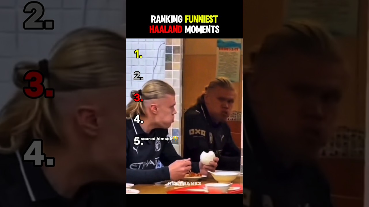 Ranking Funniest Haaland Moments 😂