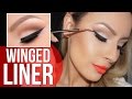How to: Perfect winged liner tutorial - Desi Perkins