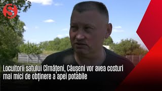 Locuitorii satului Cîrnățeni, Căușeni vor avea costuri mai mici de obținere a apei potabile