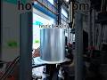 Hogi Hydraulic automatic flange flanging and punching machine!#flangemachining #punchingmachine