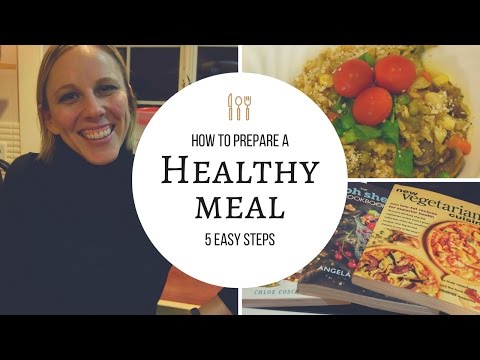 HEALTHY COOKING + Vegan dinner recipe