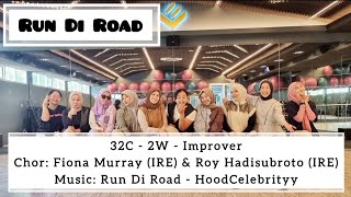 Line Dance | Run Di Road | Chor: Fiona Murray (IRE) & Roy Hadisubroto (IRE) #nocopyrightmusic