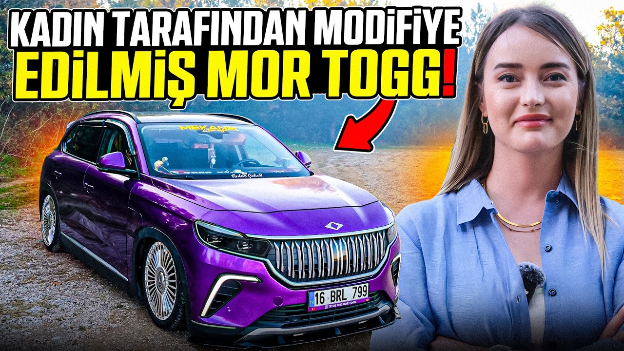 Bu Togg Bir Kadın Tarafından Modifiye Edildi! | Mor Togg T10x