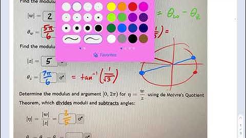 SM3.12.41 — Intro de Moivre Quotient Theorem