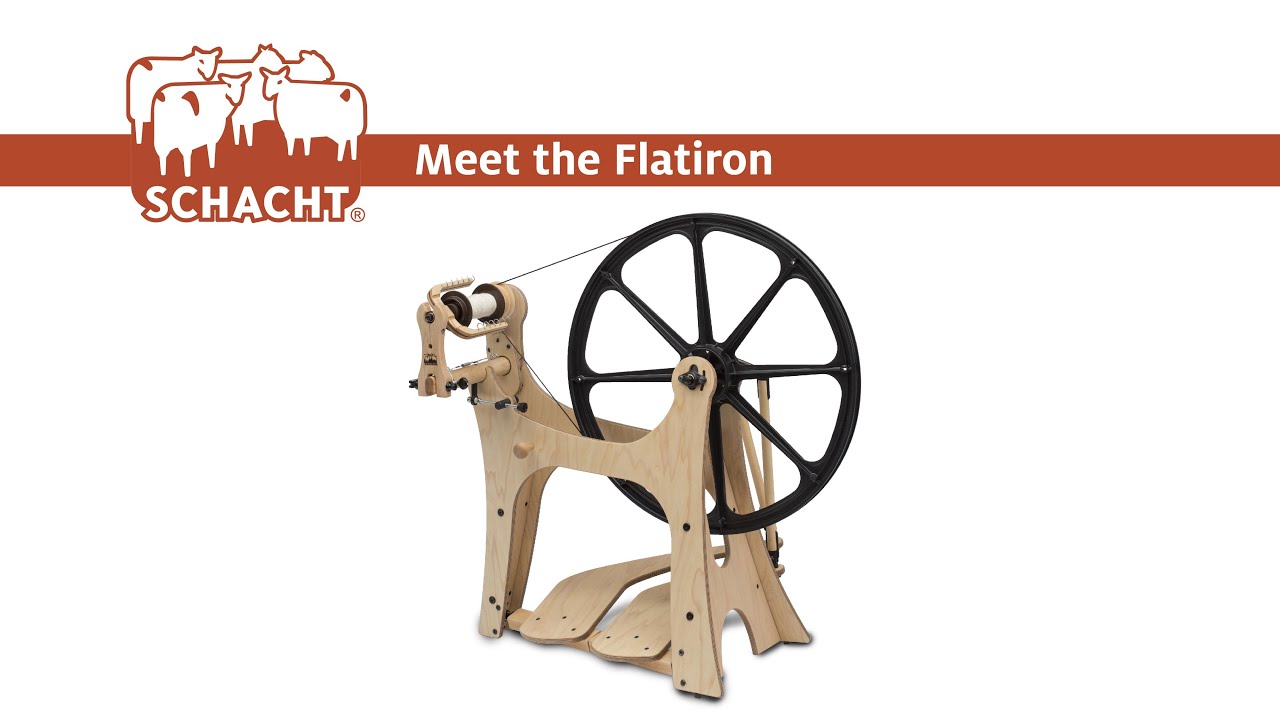 Schacht Flatiron Spinning Wheel at Fabulous Yarn