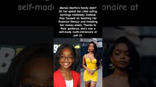 Marsai Martin Became a MILLIONAIRE at 21 Without Spending a Dime! #marsaimartin #shorts #viralvideo