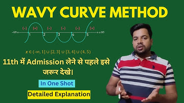 Fundamentals of Mathematics : Wavy Curve Method | Class 11 | JEE | Sunil Gupta