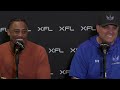 St. Louis Battlehawks Postgame Press Conference - Week 7