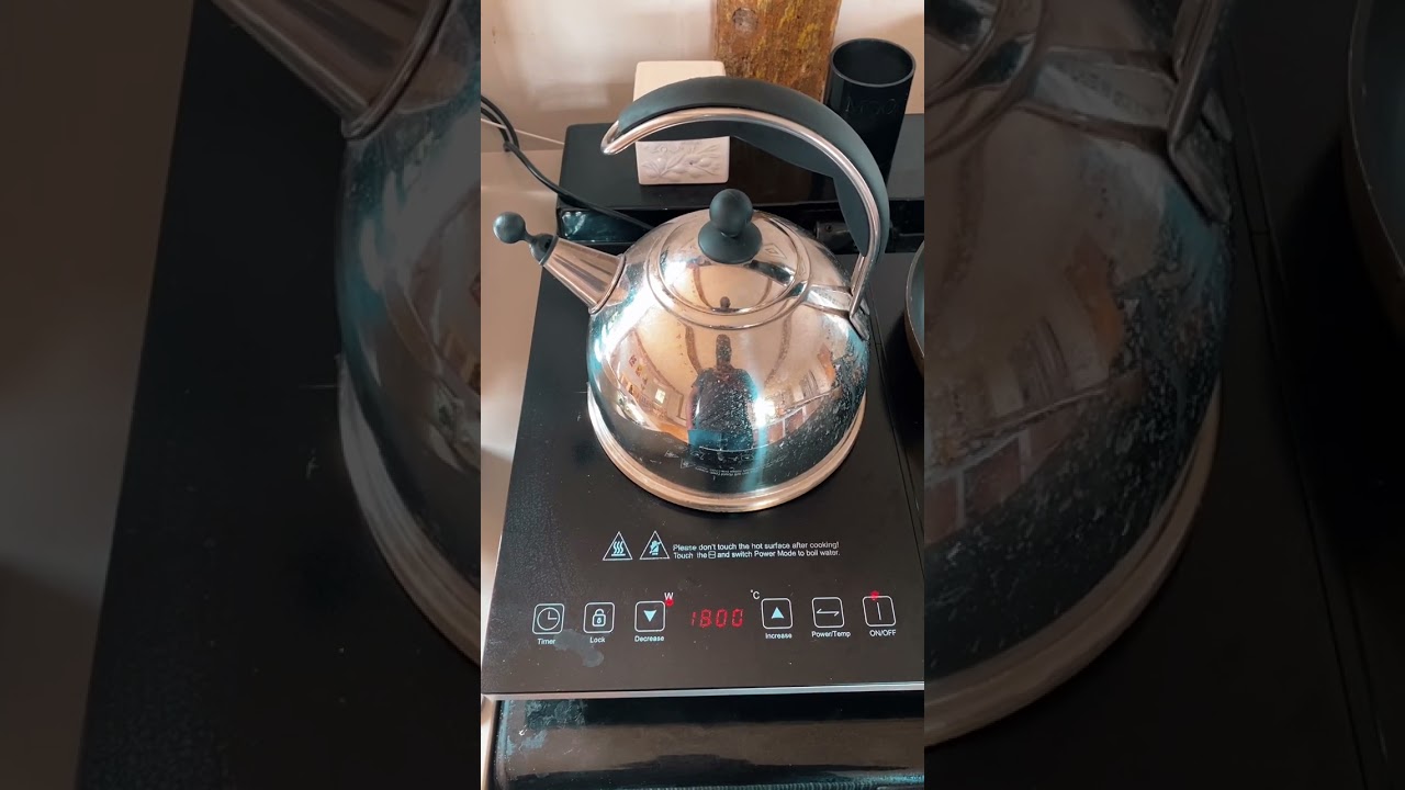 Amazchef Induction Hob (Double) | Aga Stainless Steel Kettle