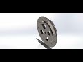 Design of Disk Brake using Solidworks | MATLAB solutions #matlab_projects #solidworks