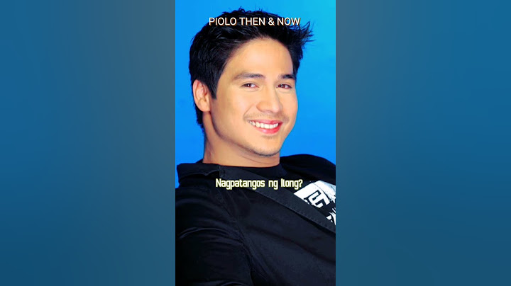 PIOLO PASCUAL THEN AND NOW: Retokadong Ilong? #piolopascual #tagalogshorts #short #artistasalamatdok