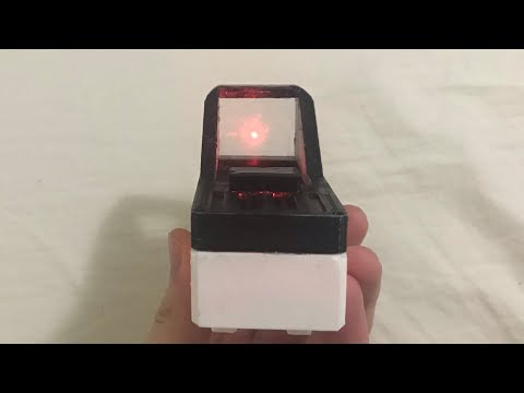 Homemade Red dot sight