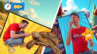 Farm Animals for Kids, Railroad and Train Park, Playtime Videos for Kids | Baba Blast screenshot 5