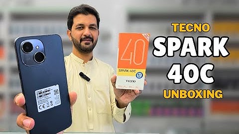 TECNO SPARK 40C UNBOXING #SPARK40C