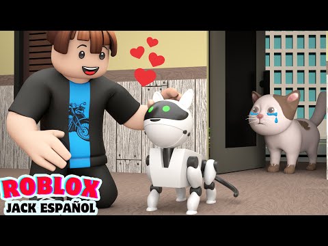 ROBLOX Brookhaven 🏡RP: Pop Cat vs. Robot Cat in an Epic Battle | Roblox Jack Spanish