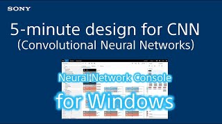 NNC Tutorial : 5-minute design for Convolutional Neural Networks(CNN)