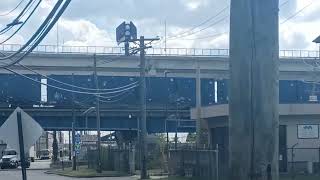 Arthur kill Vertical lift Bridge.Erie Lackawanna Action Part 1 ♐️👍