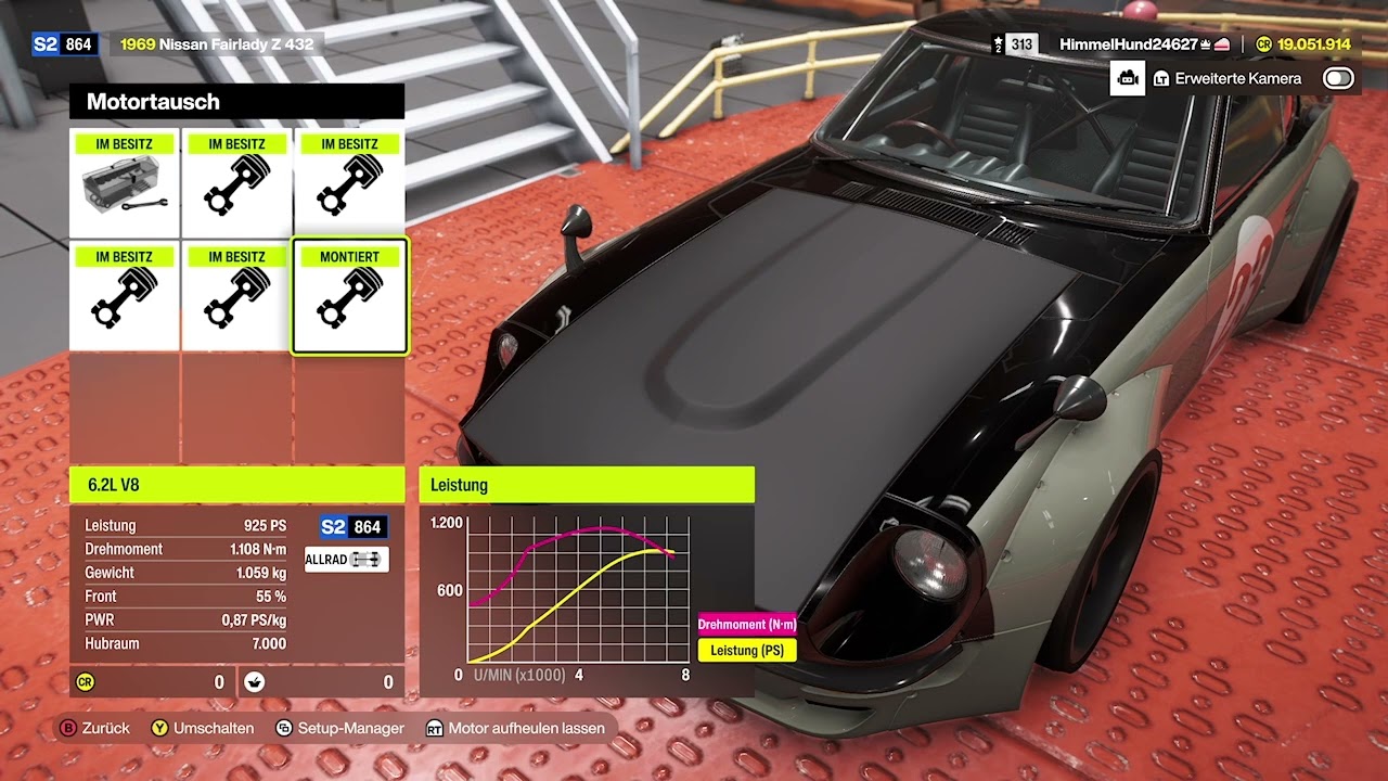 FH6 : Nissan Fairlady Z 432 69' : Chevrolet Corvette Stingray C7