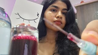 Tattooing on your eyelid asmr rp | soft spoken & no layered sounds #asmr (personal attention) screenshot 4