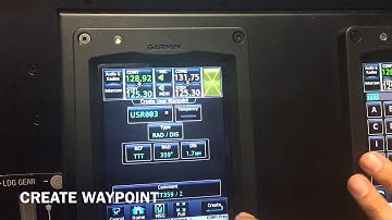 Garmin G3000 Phenom 300 Set/Create a Waypoint