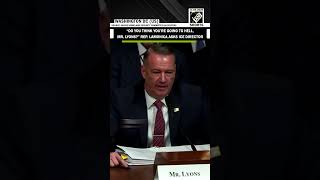ICE Director Lyons faces tough question as Rep. LaMonica asks, “do you think you’re going to hell?”