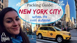 HOW TO PACK FOR COLD WEATHER IN A CARRY ON - PACKING FOR SHORT TRIP TO NYC