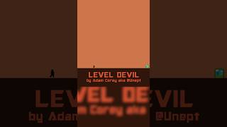 The last level of level devil game #shorts #leveldevil