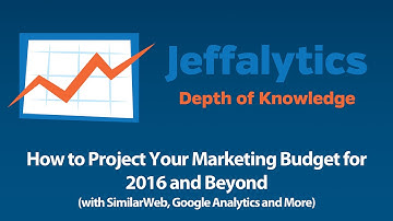 How to Project Your Marketing Budget Using Google Analytics, SimilarWeb and SEMRush