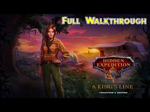 Let's Play - Hidden Expedition 21 - A King's Line - Full Walkthrough