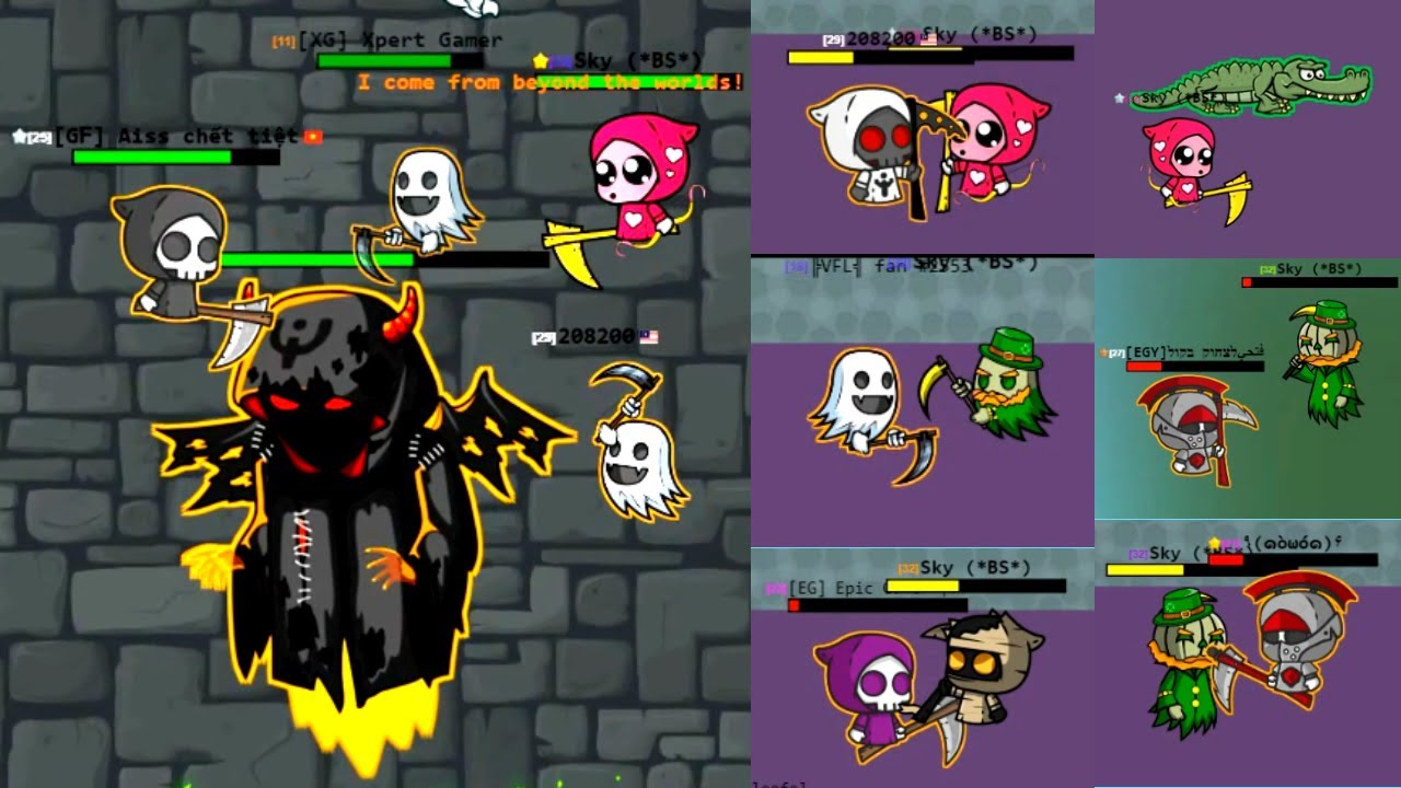 New King Justice Reaper And Ragged Reaper Epic Gameplay (EvoWorld.io) 