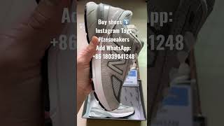 New balance 990 V5 grey white sneakers