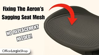 How to Fix Sagging Herman Miller Aeron Seat Mesh (No Replacement Needed!) screenshot 2