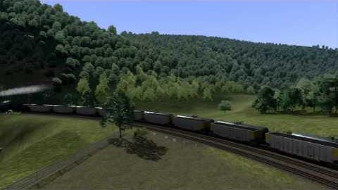Railworks 3 Horseshoe Curve couplings stretch and contract