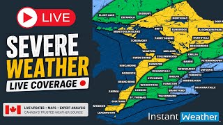 🔴 LIVE | Canada's Severe Weather Coverage: Southern Ontario (Mon, May 18, 2026)