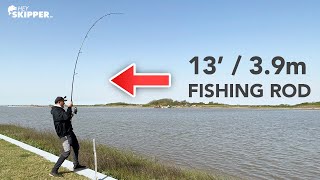 GIANT Fishing Rod vs GIANT Fish! Camping and Fishing in Texas